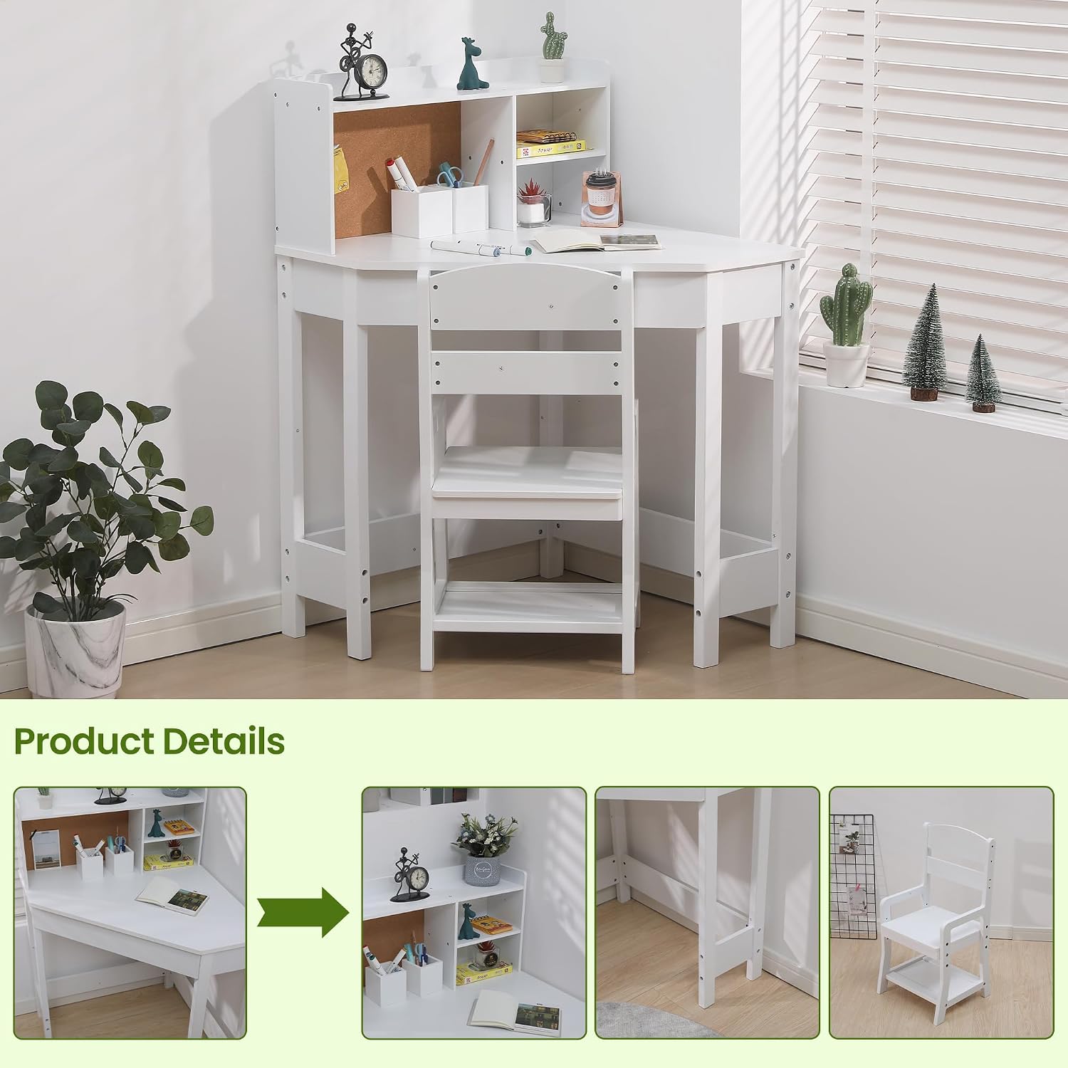 Kids Corner Desk And Chair Set